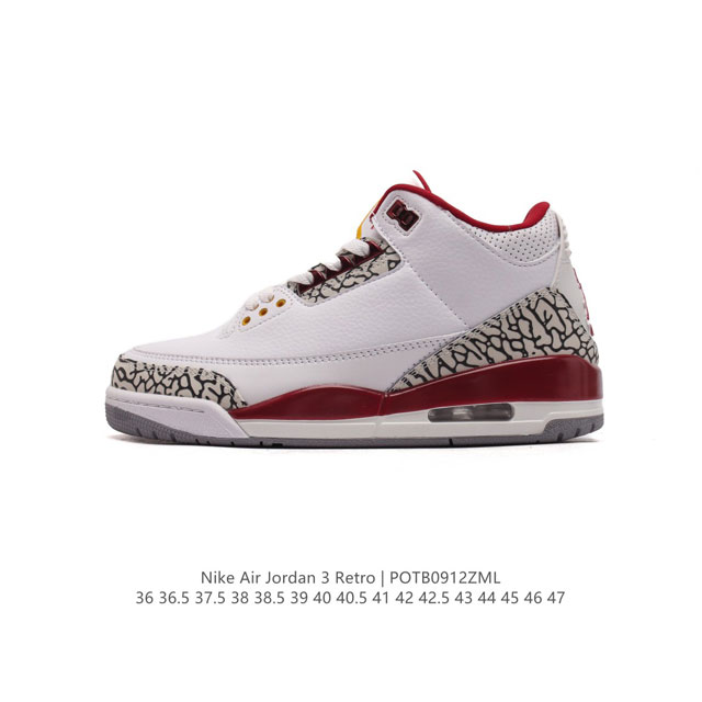 Aj3 Nike Air Jordan 3 Retro Se 3 3 Aj 1988 Nike Air Ct8532-012 36-47 Potb0912Zm