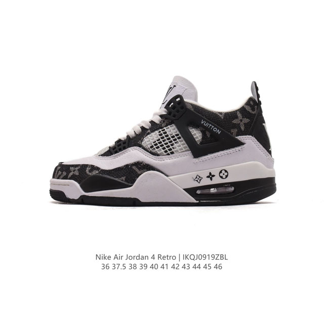 Nike Air Jordan 4 Retro Og aj4 4 Air Sole Dv7673-021 36 37.5 38 39 40 41 42 43