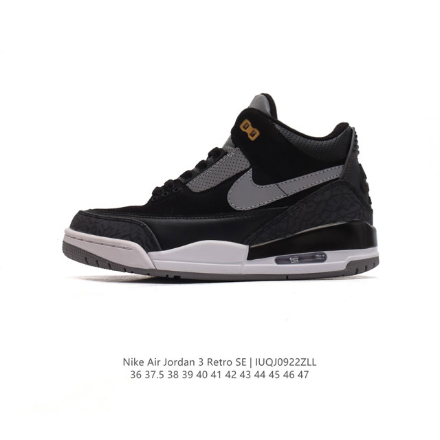 Aj3 Nike Air Jordan 3 Retro Se 3 3 Aj 1988 Nike Air 136064-122 36-47 Iuqj0922Zl