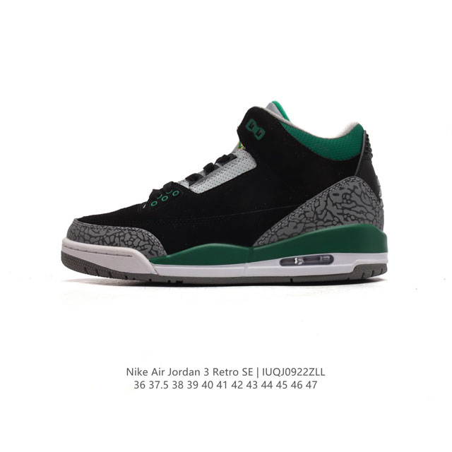 Aj3 Nike Air Jordan 3 Retro Se 3 3 Aj 1988 Nike Air 136064-122 36-47 Iuqj0922Zl