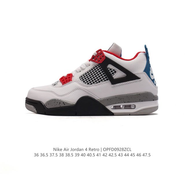 Nike Air Jordan 4 Retro Og aj4 4 Air Sole An1876 36 36.5 37.5 38 38.5 39 40 40.