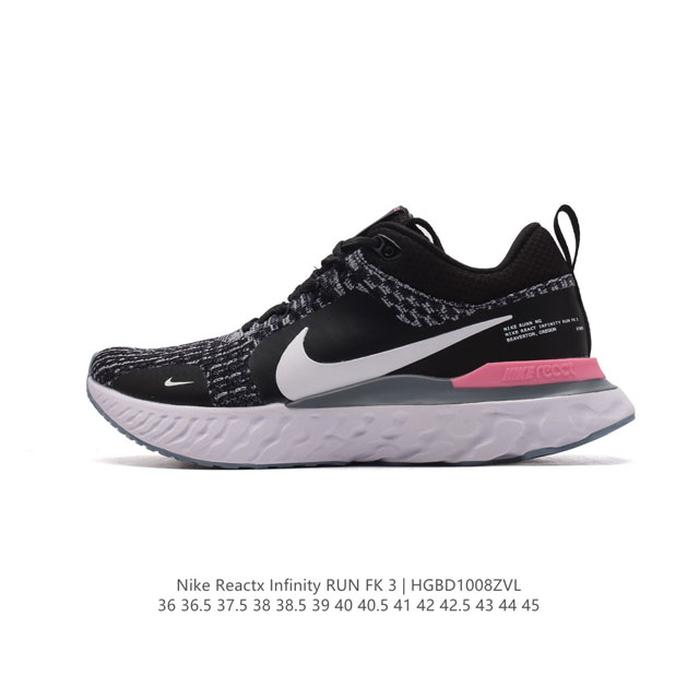 Nike React Infinity Run Fk 3 Prm Nike React Flyknit Flyknit Dz3014 36-45 Hgbd 8