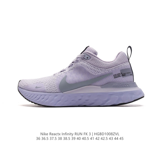 Nike React Infinity Run Fk 3 Prm Nike React Flyknit Flyknit Dz3014 36-45 Hgbd 8