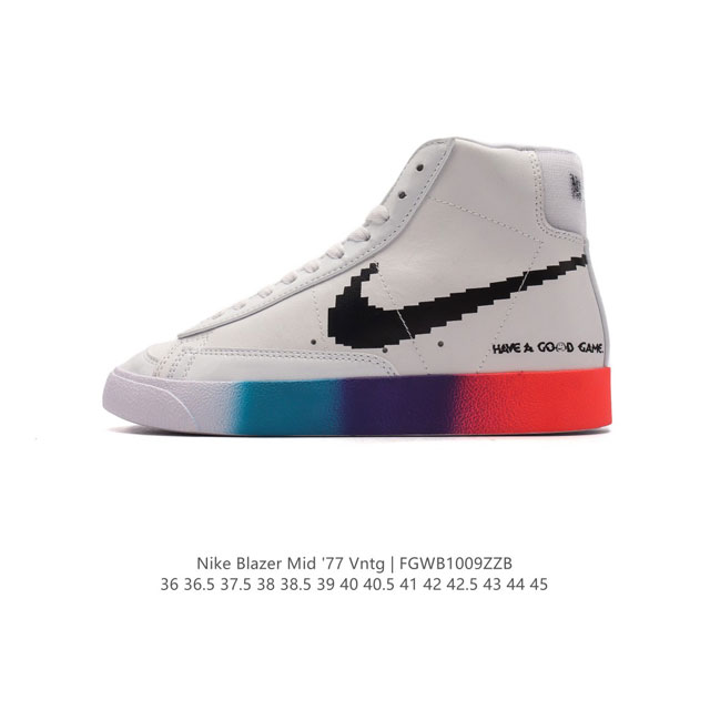 Nike Blazer Mid '77 Vntg Swoosh Nike Blazer Mid '77 Vntg Dc3280-101 36 36.5 37.