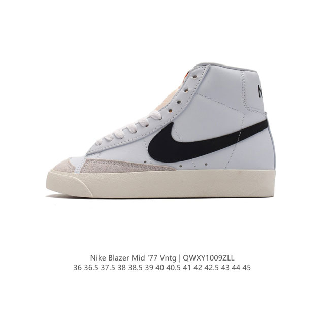 Nike Blazer Mid '77 Vntg Swoosh Nike Blazer Mid '77 Vntg Bq6806 36 36.5 37.5 38