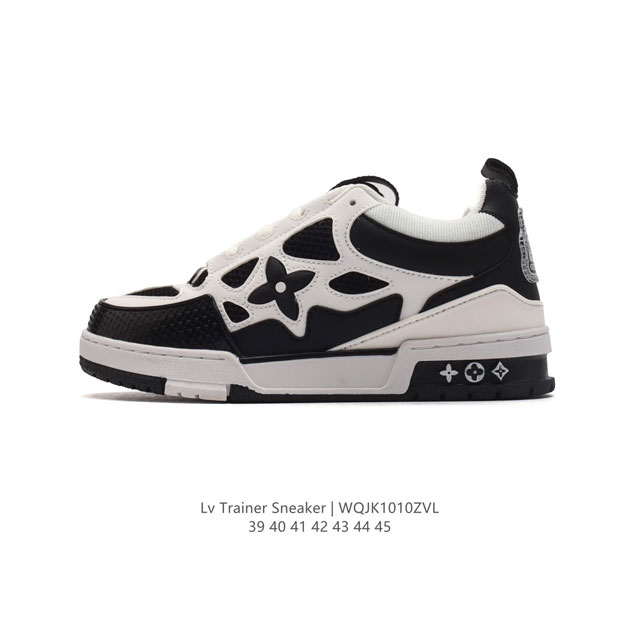 Louis Vuitton Lv 3D logo lv louis Vuitton Trainer Sneaker Low 39-45 Wqjk1010Zvl