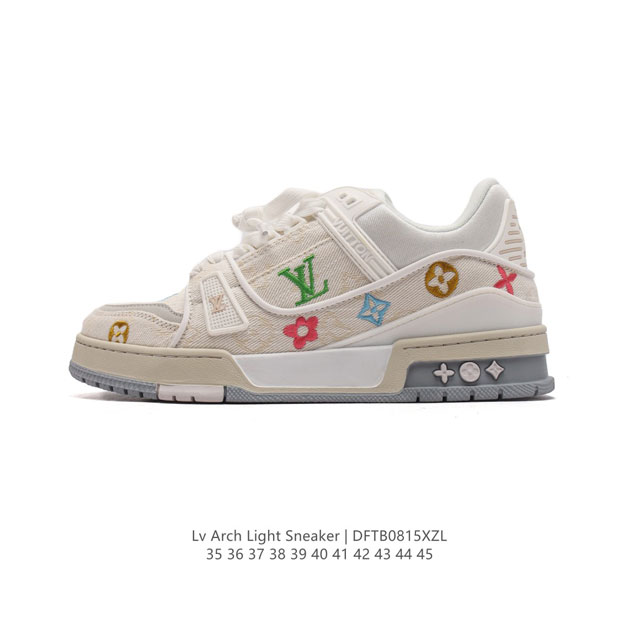 Louis Vuitton Lv 3D logo lv louis Vuitton Trainer Sneaker Low 35-45 Dftb0815Xzl