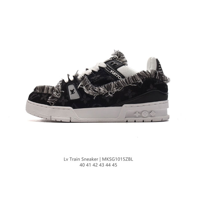 louis Vuitton Lv 3D logo lv X Trainer Sneaker Low 40-45 Mksg1015Zbl