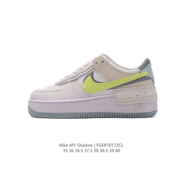 NIKE AF1 af1 Nike Air Force 1 Shadow Sacai x Nike Swoosh AIR DDD CI0919 DDD 35-4