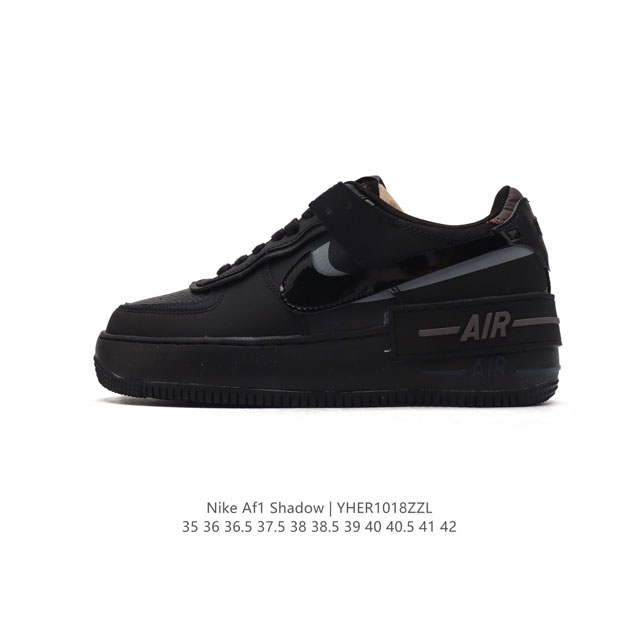 NIKE AF1 af1 Nike Air Force 1 Shadow Sacai x Nike Swoosh AIR DDD CI0919 DDD 35-4