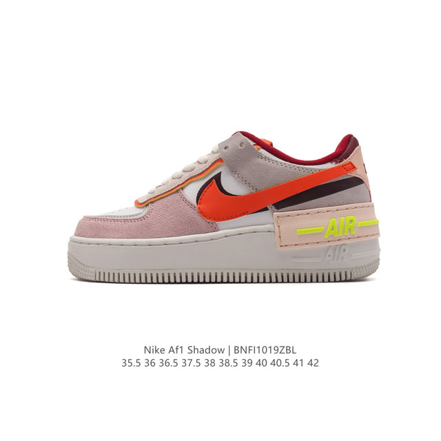 NIKE AF1 af1 Nike Air Force 1 Shadow Sacai x Nike Swoosh AIR DDD CI0919 DDD 35.