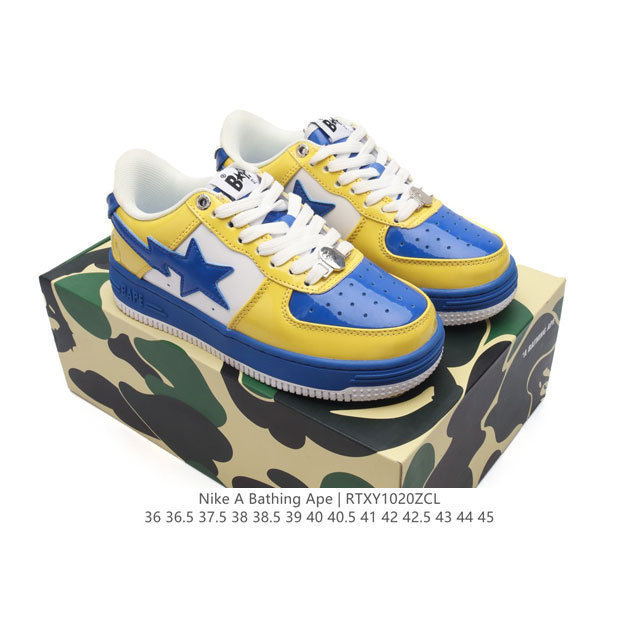 A Bathing Ape air sole A Bathing Ape BAPE x Nike Air Force 1 Sta Low Camo DDD DD