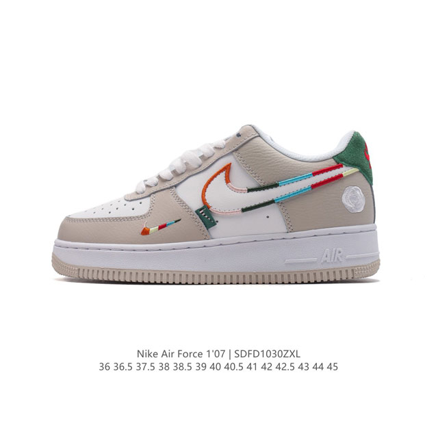 Nike Air Force 1 '07 Low Force 1 DDD FD0758 DDD 36 36.5 37.5 38 38.5 39 40 40.5