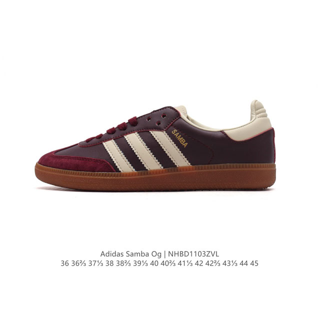 ADIDAS ORIGINALS SAMBA OG SHOES T 50 adidas Samba Samba OG T Samba DDD ID1481 D