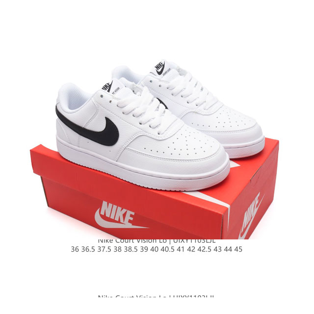 Nike Court Vision Low 20 Swoosh Swoosh NIKE DDD DDD DH2987-002 DDD 36 36.5 37.5