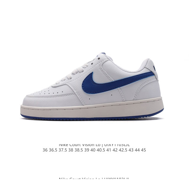 Nike Court Vision Low 20 Swoosh Swoosh NIKE DDD DDD DH2987-002 DDD 36 36.5 37.5