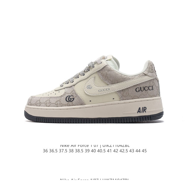 Nike Air Force 1 '07 Low GUCCI Force 1 DDD FV8106-361 DDD 36 36.5 37.5 38 38.5