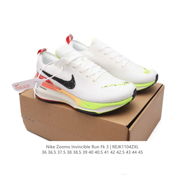 Nike ZOOMX INVINCIBLE RUN FK 3 invincible fvknit & zoomx zoomx nike 85% zoomx n