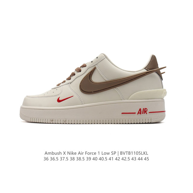 AF1 Ambush x Nk Air Force 1'07 Low SP Swoosh AMBUSH Swoosh Dunk TPU AMBUSH Forc