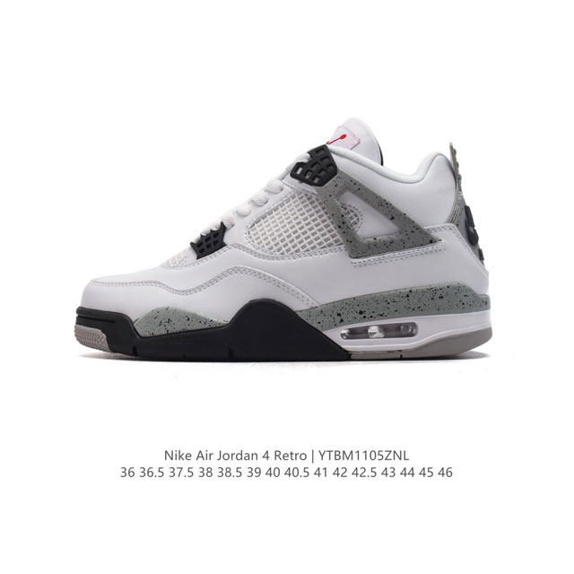 Nike Air Jordan 4 Retro OG AJ4 4 Air Sole DDD DDD FQ8138-001 DDD 36-46 DDD YTBM