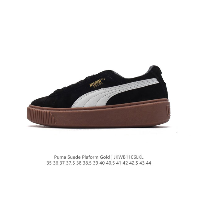 PUMA Suede Platform Gold DDD : 397233 DDD Size: 35-44 DDD : JKWB1106LKL DDD