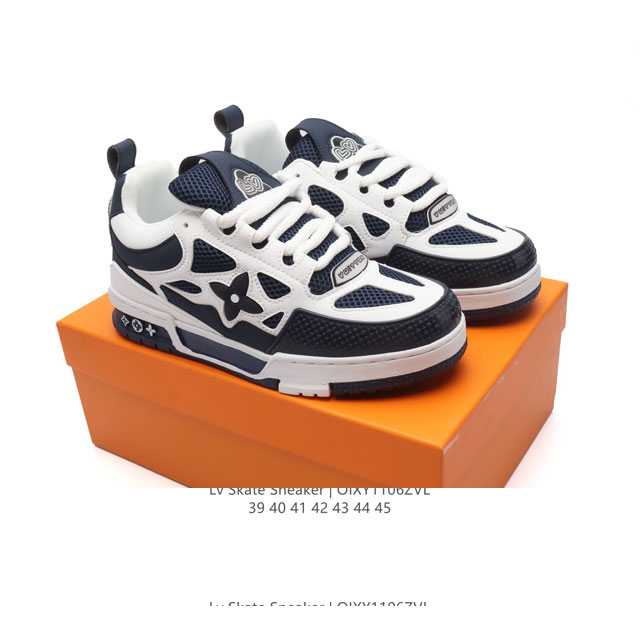 LV Skate Sneaker 2024 LV DDD 39-45 DDD OIXY 6ZVL DDD