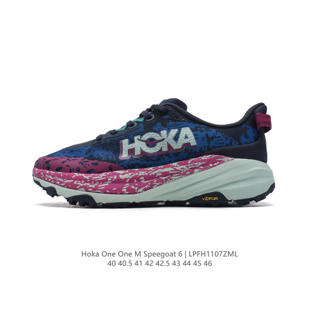 HOKA ONE ONE SpeedGoat 6 6 HOKA SPEEDGOAT 6 SG6 CMEVA VIBRAM MEGAGRIP SG6 5 VIB