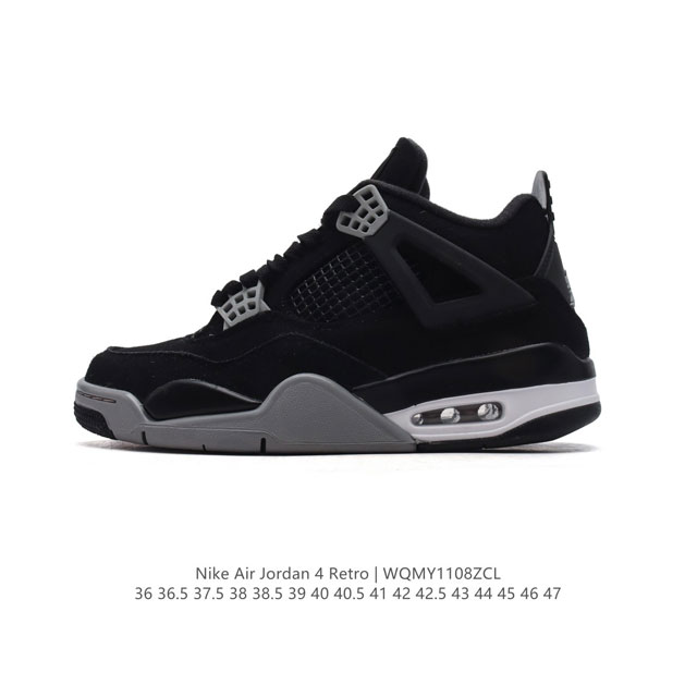 Nike Air Jordan 4 Retro OG AJ4 4 Air Sole DDD FQ8138-001 DDD 36-47 DDD WQMY 8ZC