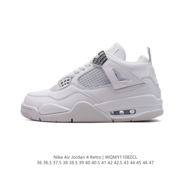 Nike Air Jordan 4 Retro OG AJ4 4 Air Sole DDD FQ8138-001 DDD 36-47 DDD WQMY 8ZC