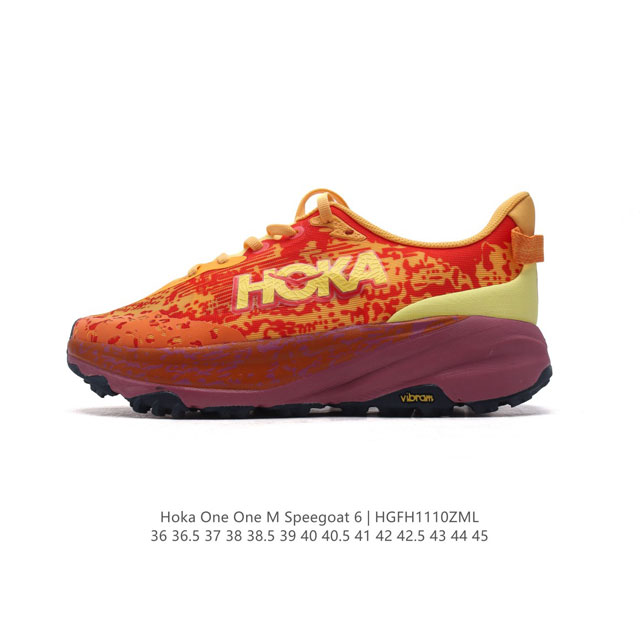 HOKA ONE ONE SpeedGoat 6 6 HOKA SPEEDGOAT 6 SG6 CMEVA VIBRAM MEGAGRIP SG6 5 VIB