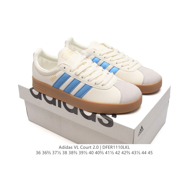 Adidas T VL COURT 2.0 SHOES T , , , , T adidas EVA DDD HQ1 2 DDD 36 36 37 38 38