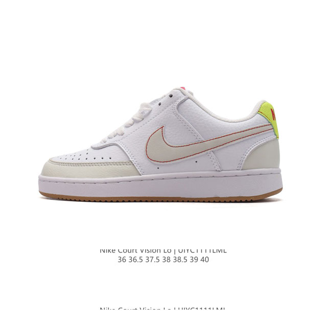 Nike Court Vision Low 20 Swoosh Swoosh NIKE DDD DDD DH2987-113 DDD 36 36.5 37.5