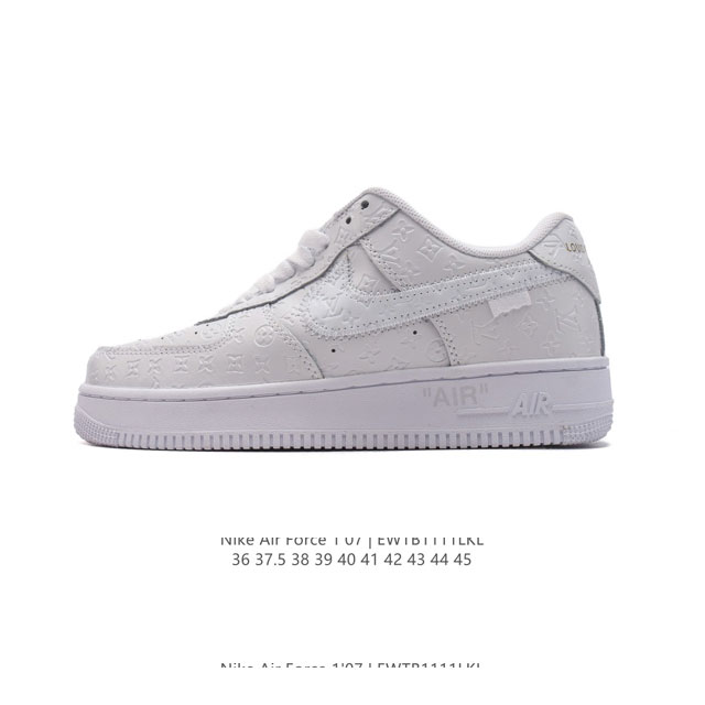 Louis Vuitton x Nike Air Force 1 Low AF1 Force 1 DDD DDD 1A9VAO DDD 36-45 DDD EW