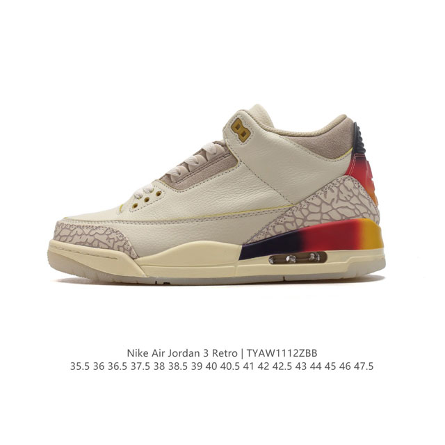 Aj3 Nike Air Jordan 3 Retro Se 3 3 Aj 1988 Nike Air Dn3707-100 35.5-47.5 Tyaw1112Zbb