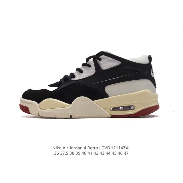 Nike Air Jordan 4 Retro Og aj4 4 Air Sole Fq7940-600 36 37.5 38 39 40 41 42 43 44 45 46 47 Cvdh1114