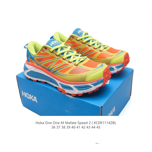 Hoka One One Mafate Speed 2 Low tpu Eva 36-45 Xcer1114Zbl