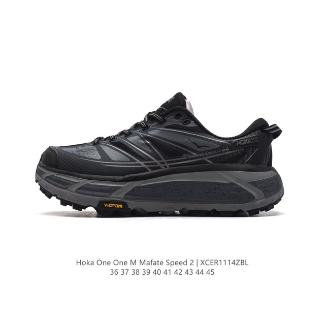 Hoka One One Mafate Speed 2 Low tpu Eva 36-45 Xcer1114Zbl