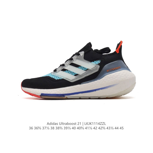 Adidas Ultraboost 21 Ultraboost 21 primeblue pk boost tpu tpu ub Adidas Primeknit+ Boost 10 30.5 20.5 Continental stretchweb Primeblue Gz7 36-45 Lkjk1114Zzl