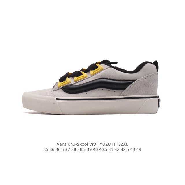 Vans Knu-Skool Vr3 Lx logo Vans knuskool imranpotato og 35-44 Yuzu1115