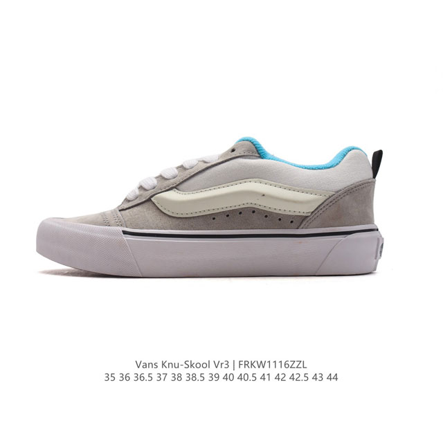 Vans Knu-Skool Vr3 Lx logo Vans knuskool imranpotato og 35-44 Frkw1116Zzl