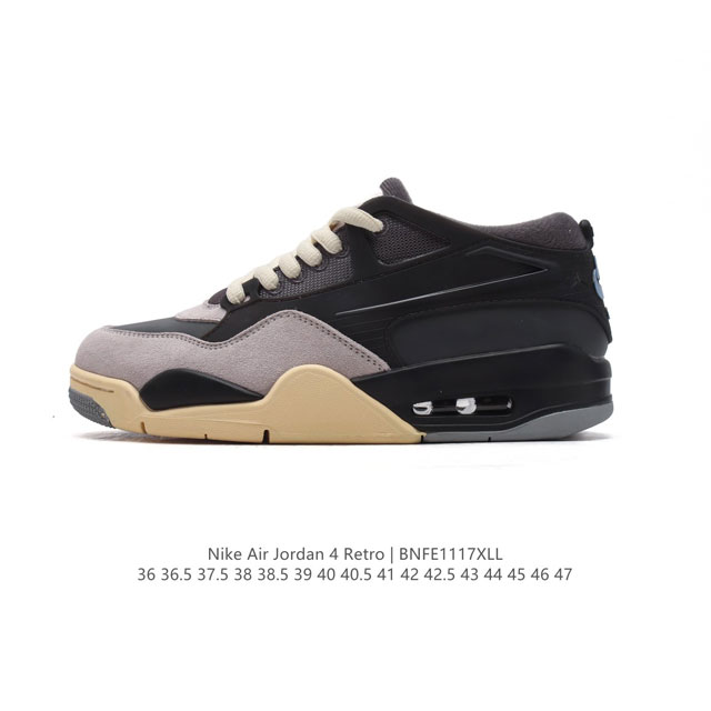 Nike Air Jordan 4 Retro Og aj4 4 Air Sole Fq7939-001 36 36.5 37.5 38 38.5 39 40 40.5 41 42 42.5 43 44 45 46 47 Bnfe1117