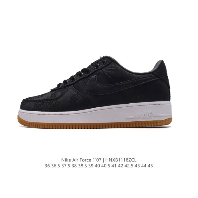 Af1 clot X fragment Design X Nike Air Force 1 Jt Premiumgame Black + Cz3986-001 : 36 36.5 37.5 38 38.5 39 40 40.5 41 42 42.5 43 44 45 Hnxb1118Zcl