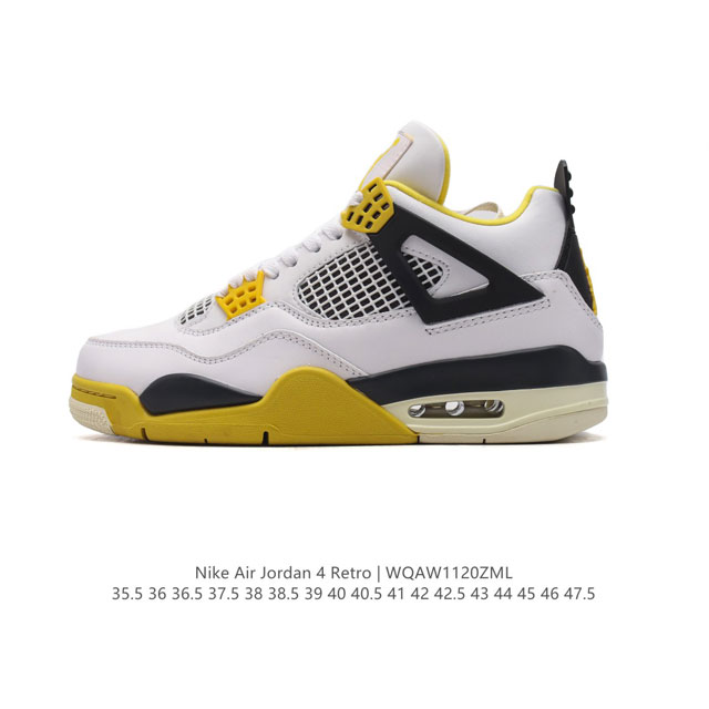 Nike Air Jordan 4 Retro Og aj4 4 Air Sole Fq8138-103 35.5-47.5 Wqaw1 Zml