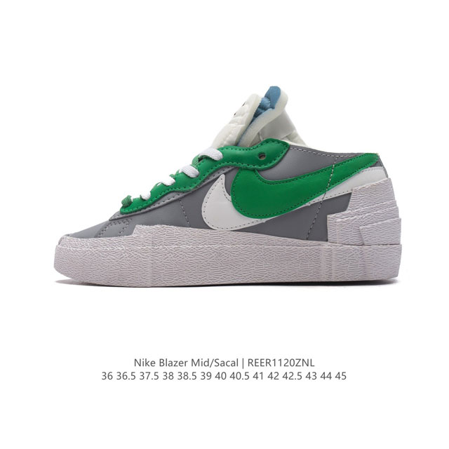 sacai X Nike Blazer Low Sacai X Nike blazer Low nike Swoosh vaporwaffle Dm7901 36 36.5 37.5 38 38.5 39 40 40.5 41 42 42.5 43 44 45 Reer1 Znl