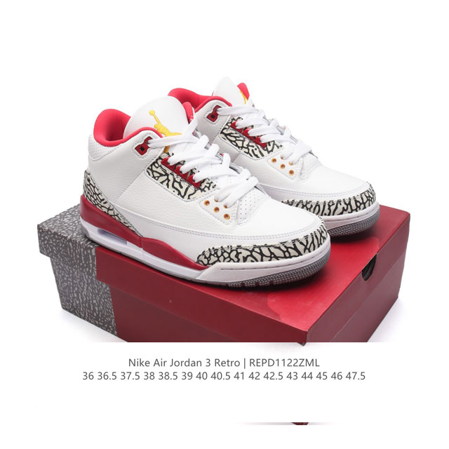 Aj3 Nike Air Jordan 3 Retro Se 3 3 Aj 1988 Nike Air Ct8532-106 36-47.5 Repd1122Zml