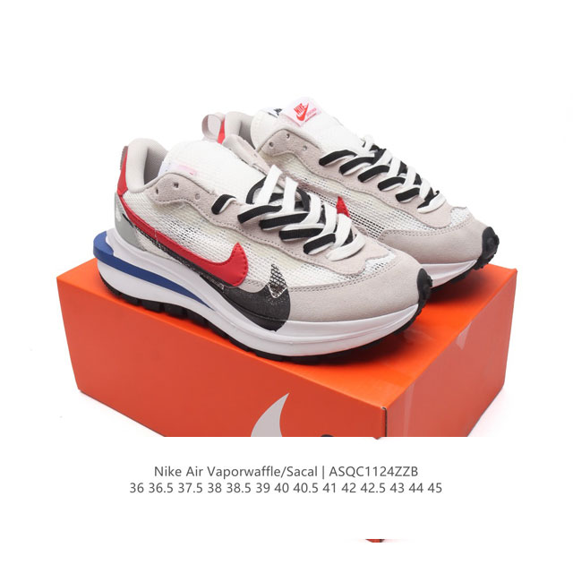 Sacai X Nike Vaporwaffle 3.0 pegasus vaporfly swoosh sacai triples Cv1363 100 36 36.5 37.5 38 38.5 39 40 40.5 41 42 42.5 43 44 45 Asqc1124Zzb