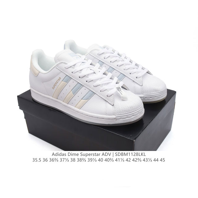 Adidas Dime Superstar Adv Shoes Adidas Superstar 1969 dime Superstar Adv dime adv Gz4830 35.5-45 Sdbm1128Lkl