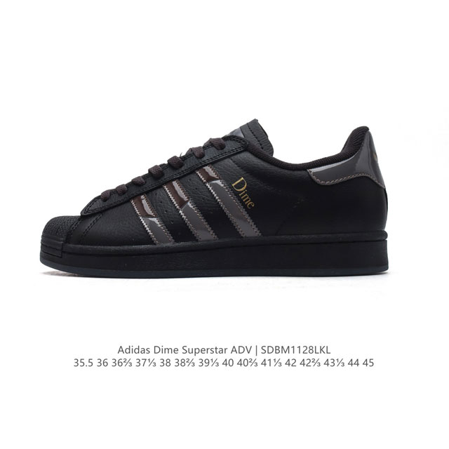 Adidas Dime Superstar Adv Shoes Adidas Superstar 1969 dime Superstar Adv dime adv Gz4830 35.5-45 Sdbm1128Lkl