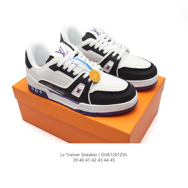 Louis Vuitton Lv 3D logo lv louis Vuitton Trainer Sneaker Low 39-45 Oijk 1Zvl