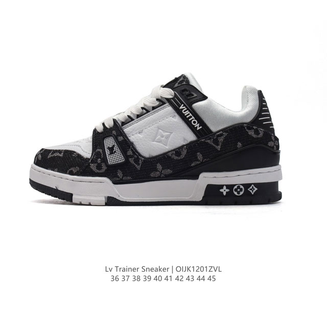 Louis Vuitton Lv 3D logo lv louis Vuitton Trainer Sneaker Low 36-45 Oijk 1Zvl